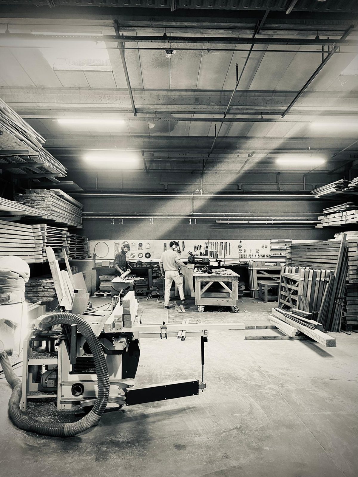 L'atelier de Gembloux, en fin de journée