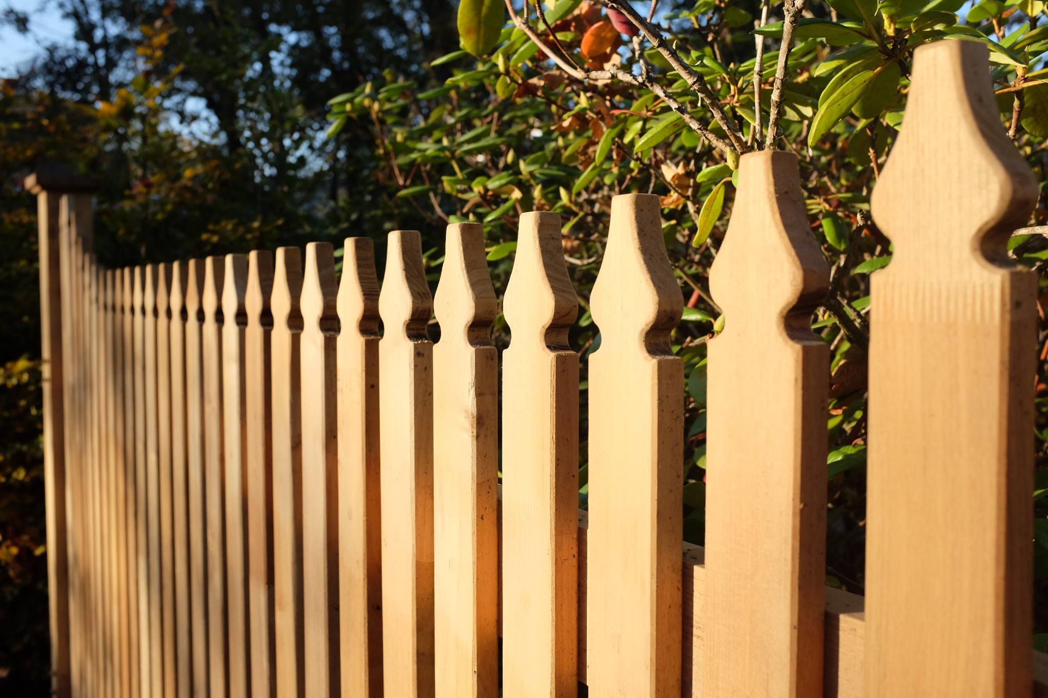 Clôture / portail en bois — Taïga