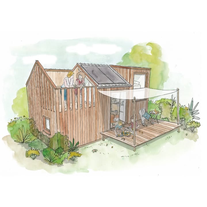 Gîte en chêne — Taïga