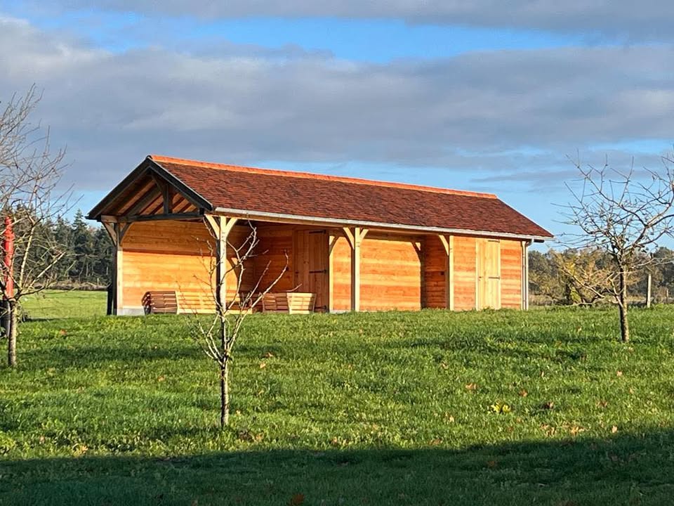 Pool-house en chêne — Taïga