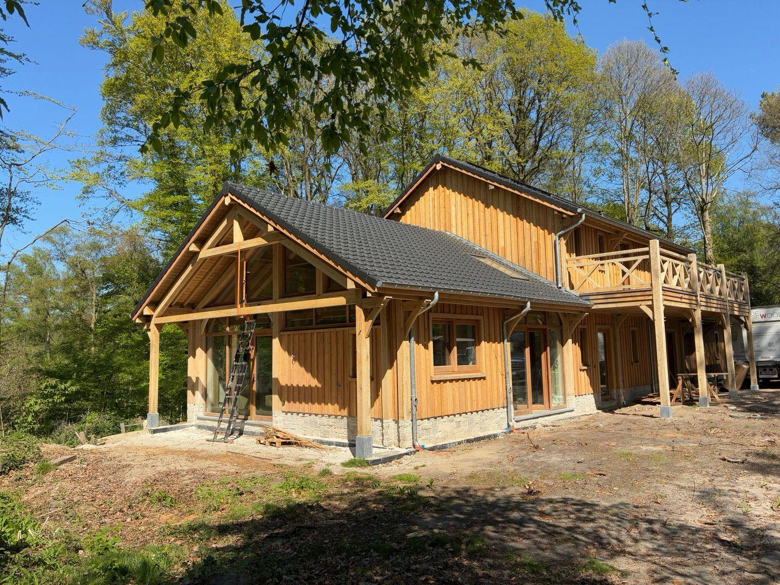 Maison à ossature chêne — Ottignies