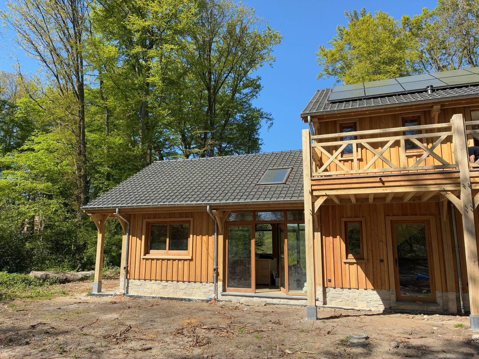 Maison à ossature chêne — Ottignies