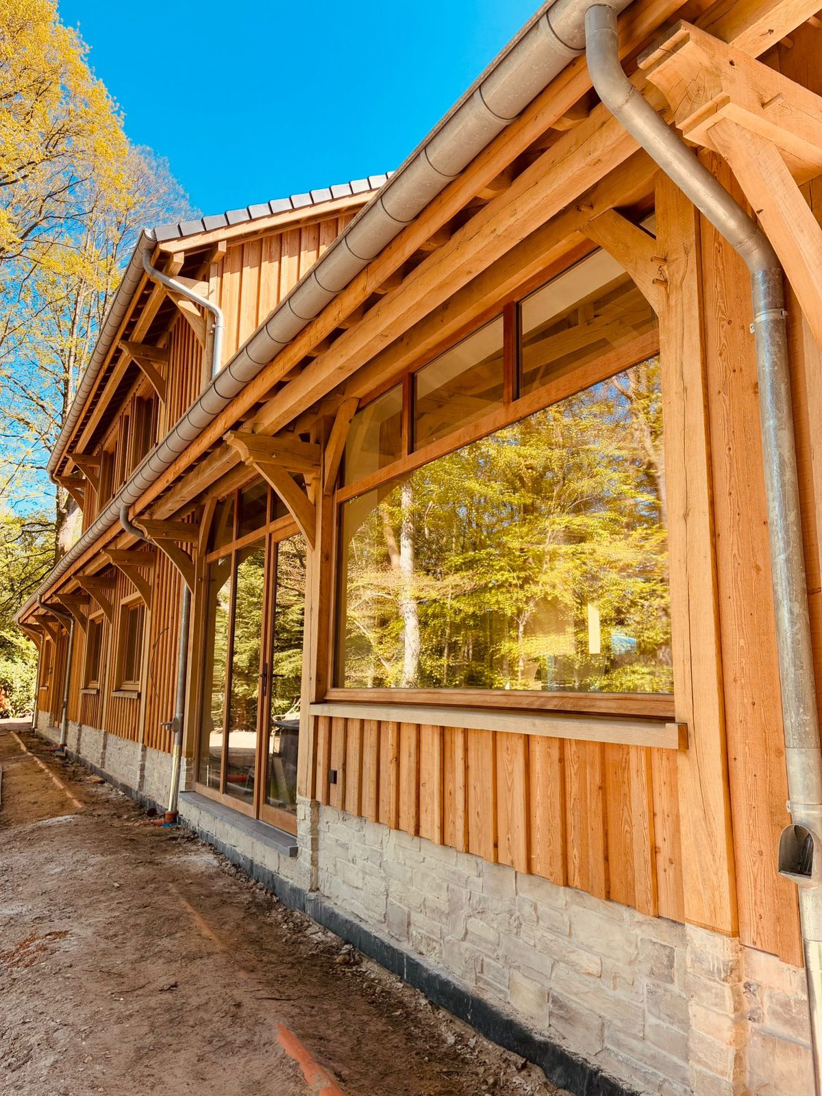 Maison à ossature chêne — Morimont