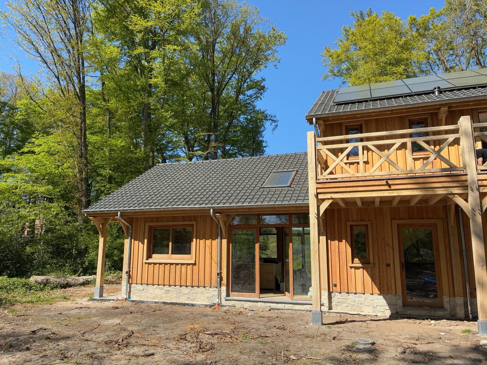Maison à ossature chêne — Morimont