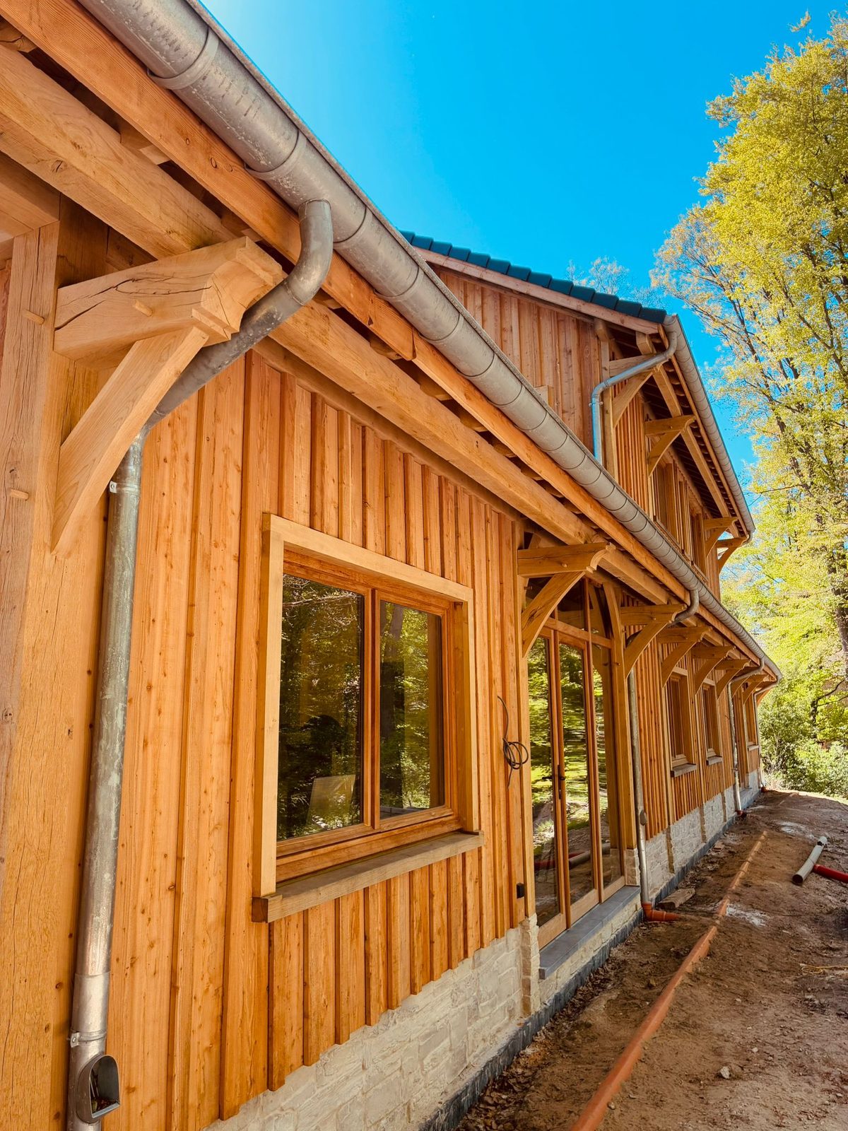 Maison à ossature chêne — Morimont