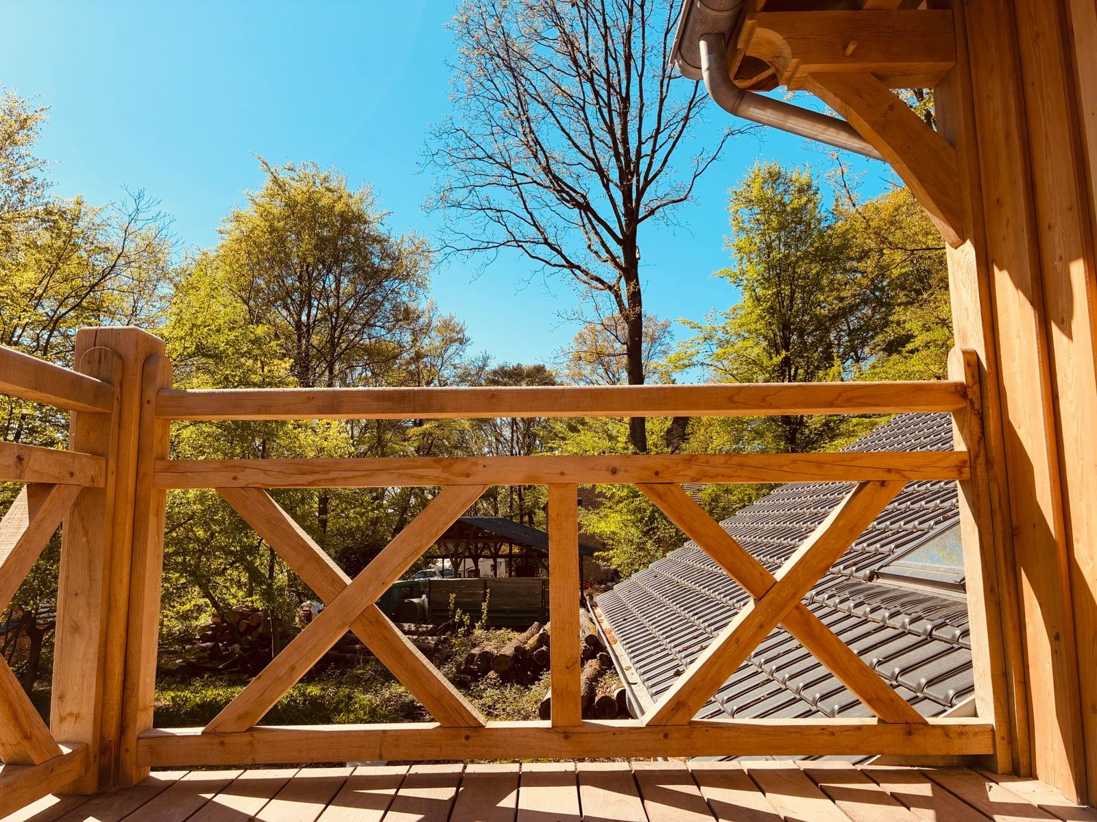 Maison à ossature chêne — Morimont