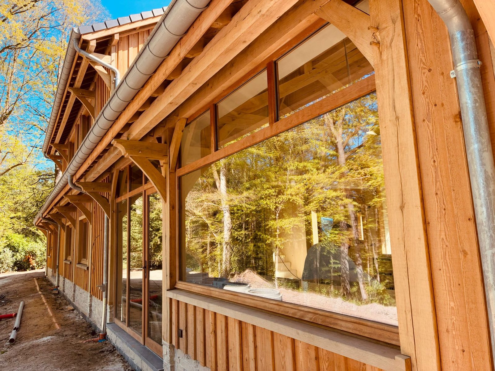 Maison à ossature chêne — Morimont