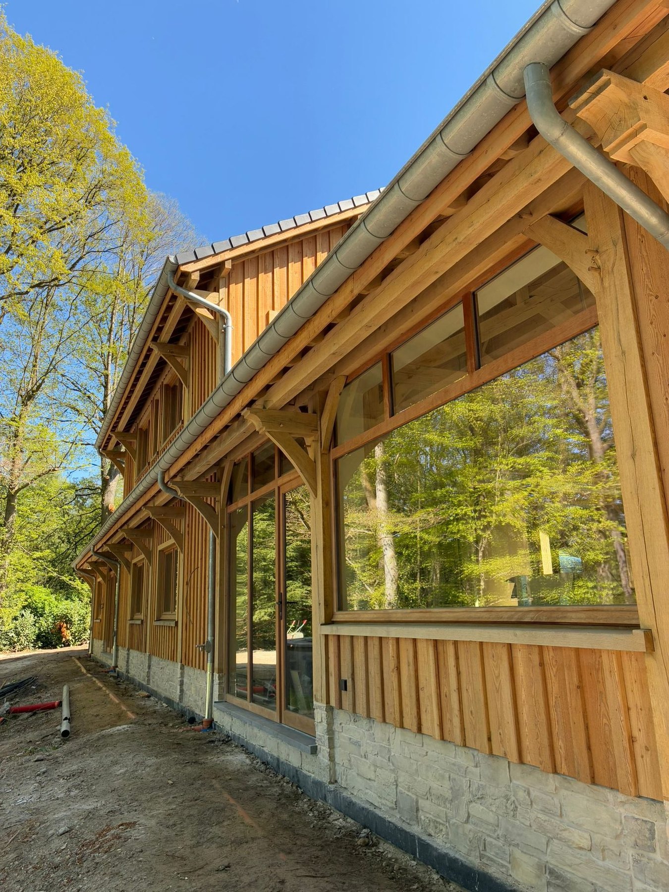 Maison à ossature chêne — Morimont