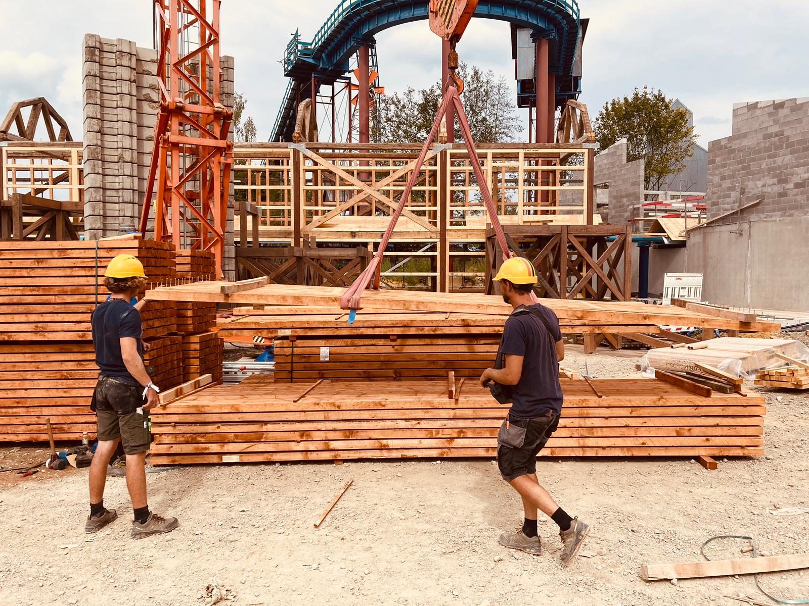 Structures monumentales — Walibi