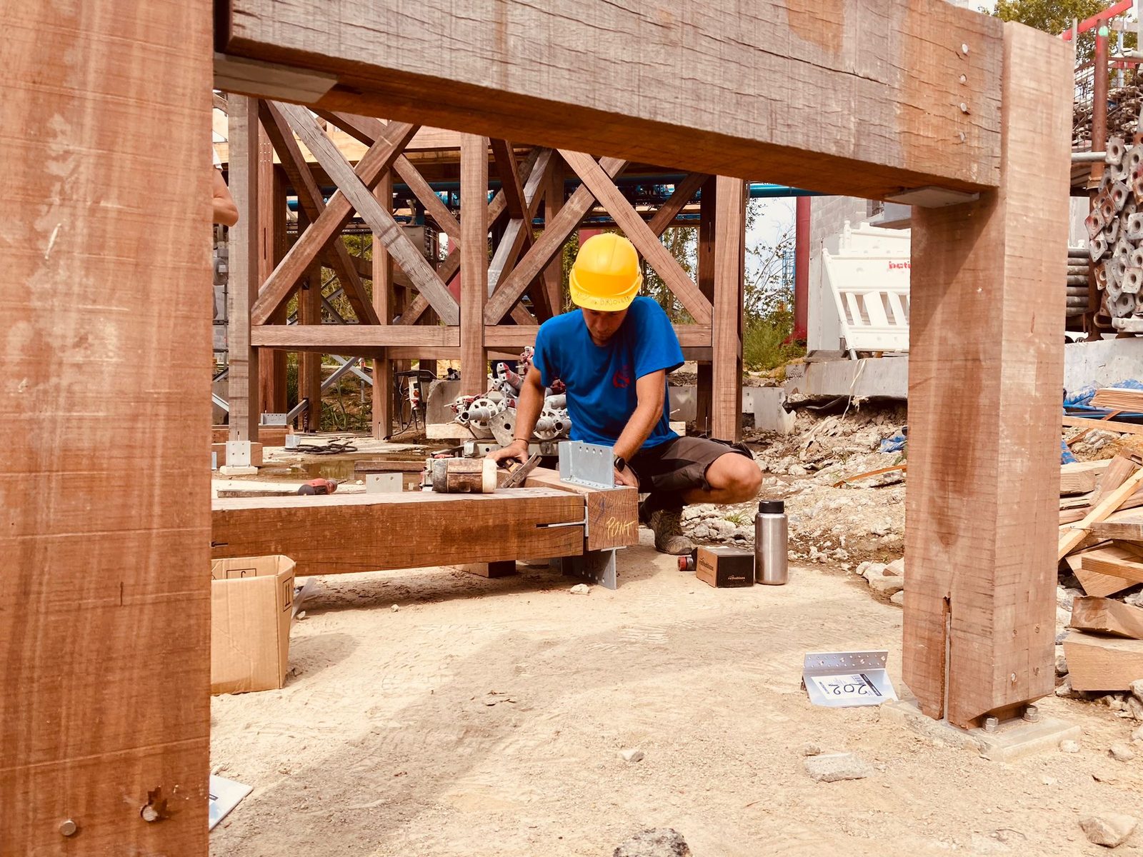 Structures monumentales — Walibi