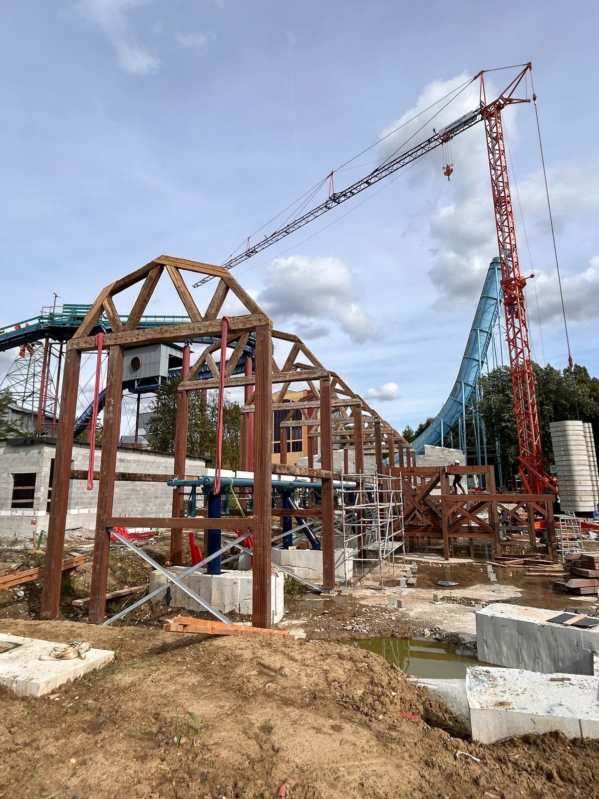 Structures monumentales — Walibi