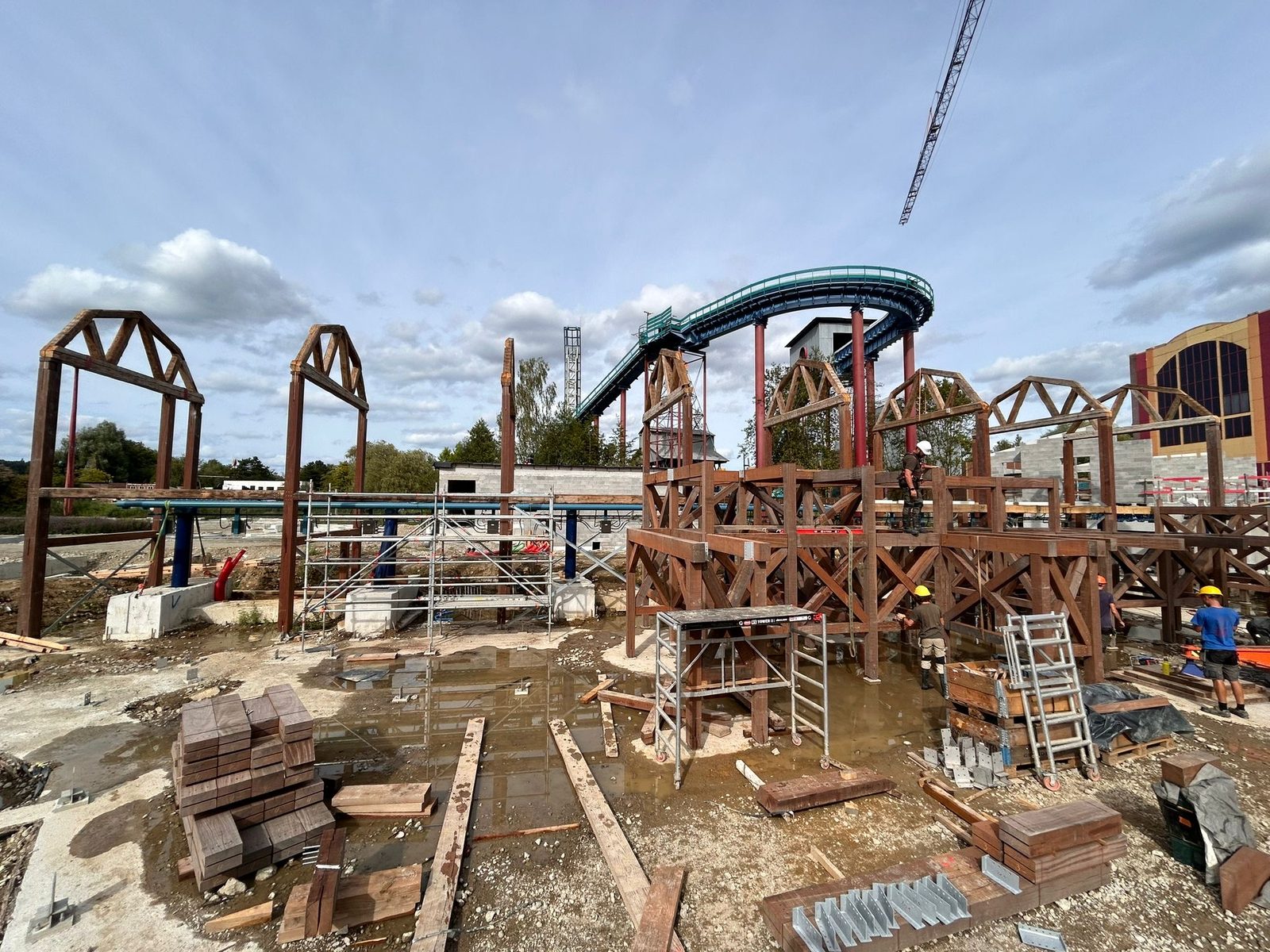 Structures monumentales — Walibi