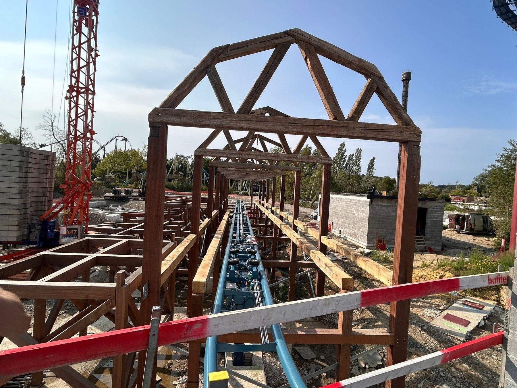 Structures monumentales — Walibi